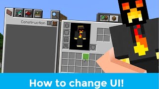 How to get the Minecraft Java inventory UI on Minecraft PE Console and Windows 10 [upl. by Parry]