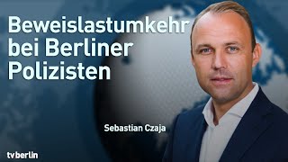 Beweislastumkehr bei Berliner Polizisten [upl. by Green224]