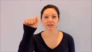 Learn the alphabet in American Sign Language [upl. by Sutphin]