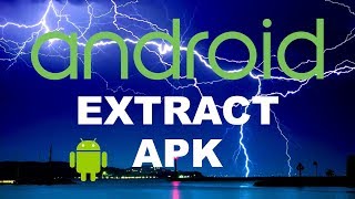 Easily Extract APK Files from Your Phone or Other Android Device [upl. by Jaco767]