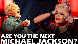 TOP 5 BEST MICHAEL JACKSON COVERS ON THE VOICE  BEST AUDITIONS [upl. by Reace834]