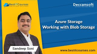 Azure Storage  Working with Blob Storage  Microsoft Azure Training [upl. by Adile]