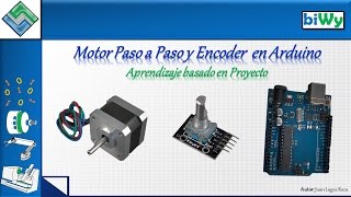 Motor Paso a Paso y Encoder en Arduino [upl. by Einalem]