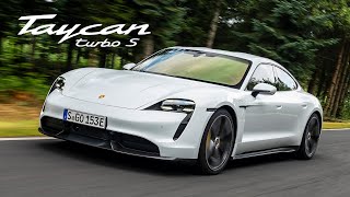 Porsche Taycan Turbo S Road Review  Carfection 4K [upl. by Ellecrag]