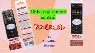 HUAYU RML1130X Plus Universal Tv remote control [upl. by Luigi405]