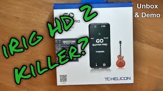 TC Helicon Go Guitar Pro  iRig HD2 Alternative [upl. by Omland]