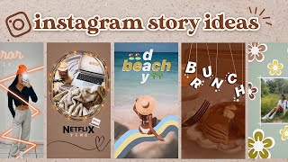 8 Creative Instagram Story Ideas  using the IG app only [upl. by Hessler373]