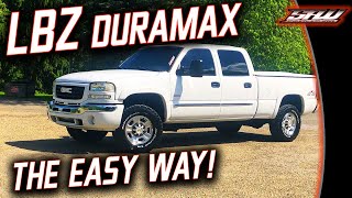 LBZ Duramax Thermostat Replacement Quickest Way [upl. by Nannah346]