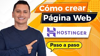 🥇 Cómo Crear una Página Web en Hostinger [upl. by Snehpets907]