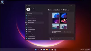 How To Change Theme On Windows 11 Tutorial [upl. by Nohsad30]