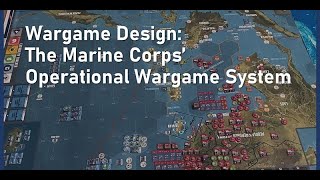 Wargame Design The Marine Corps Operational Wargame System w Tim Barrick [upl. by Aihsele982]