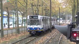 GVB Amsterdam Metro 51 en Tram 5 de Amstelveenlijn [upl. by Onairpic]