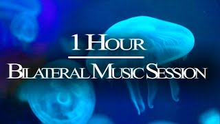 1 HR Bilateral Music Therapy  Relieve Stress Anxiety PTSD Nervousness  EMDR Brainspotting [upl. by Ennayelsel]