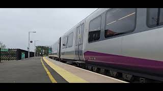 Transpennine express class185 departing Middlesbrough for Saltburn [upl. by Yltsew]