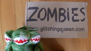 Glitching Queen 2nd edition Zombie Crate  UNBOXING [upl. by Nonnaehr532]