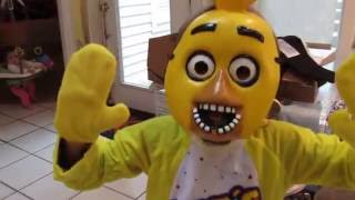 CHICA Child Costume UNBOXING Video Review HALLOWEEN FNAF Five Nights at Freddys OskieWhiskie [upl. by Uel988]