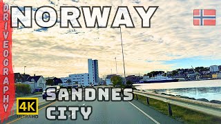 Fall Foliage Tour of Sandnes Norway 4K [upl. by Tj]