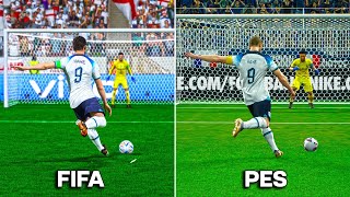 HARRY KANE Penalty  PES vs FIFA 20142023 [upl. by Notyep843]