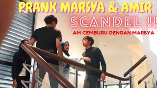 AM BERG4DUH DENGAN AMIR   PRANK MARSYA SC4NDAL KENAKAN AM [upl. by Gannon]