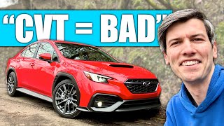 The Subaru WRX Proves Everyone Wrong About CVT Transmissions [upl. by Sprague40]