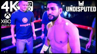 Kell Brook vs Amir Khan Undisputed Xbox Series X 4K 60FPS [upl. by Linnea]