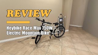 Heybike Race Max 750W 28mph Ebike  Review 2025 [upl. by Hameean]