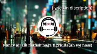 Mafish haga tigi kada  Nancy ajram  Ah we noss  Mallu music media [upl. by Swisher]