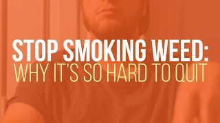 Weed Withdrawal 4 Tips for quitting smoking weed [upl. by Vijar]