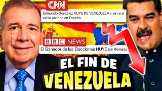 Maduro y el Chavismo GANAN Edmundo González HUYE DE VENEZUELA ❌ Pidió asilo político en España [upl. by Hsizan]