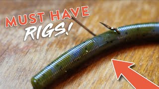 Bass Fishing 101 5 Bass Fishing Rigs You NEED to KNOW [upl. by Hairej]