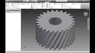 eAssistant CAD PlugIn für Autodesk Inventor Zahnrad mit Nabenprofil DIN5480 erzeugen [upl. by Laenaj618]