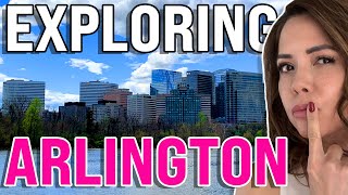 ARLINGTON VA DOWNTOWN AREAS MAP TOUR  LIVING IN ARLINGTON VA  MOVING TO ARLINGTON VIRGINIA  DC [upl. by Eeroc]