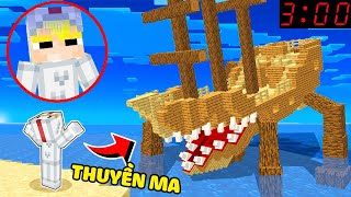 TÔ GÀ PHÁT HIỆN CON THUYỀN MA ĐÁNG SỢ VÀO LÚC 3H SÁNG TRONG MINECRAFT [upl. by Noteek]