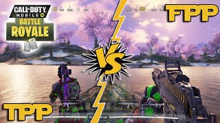 FPP VS TPP WHICH IS BETTER  CALL OF DUTY MOBILE SOLO VS SQUAD  IceZoneGamer [upl. by Allistir]