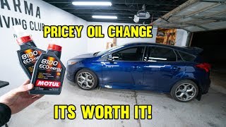 How to Change Your Ford Focus ST Oil [upl. by Guyer]