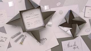 DIY Origami Envelopes For Your Wedding [upl. by Ahsenek]