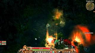 Grim Dawn  Gutworm vs LVL 25 HC Summoner [upl. by Mcintyre]