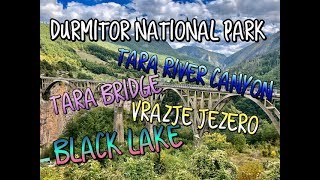 Vrazje Jezero Tara Canyon Bridge Black Lake  Durmitor National Park  Montenegro [upl. by Rianon167]