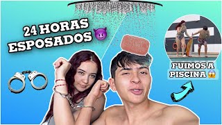 24 HORAS ESPOSADOS 😈 ¿ nos bañamos juntos  💦😱  Jeison Giraldo ft Ana Eusse [upl. by Ayhay]