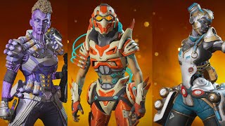 Evolution Collection Event Skins  Apex Legends [upl. by Ronny400]