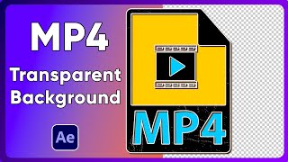 How to Export Video in After Effects Ep16 MP4 amp Transparent Background [upl. by Yadseut]