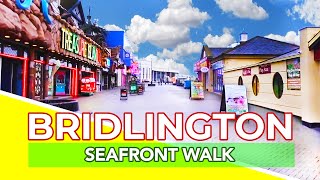 BRIDLINGTON  Walk along the seafront in Bridlington England [upl. by Iliak]