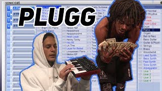 How to make a PLUGG beat in fl studio MEXIKODRO  STOOPIDXOOL TUTORIAL [upl. by Cele]