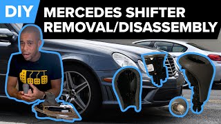 How to Remove and Disassemble a MercedesBenz Shifter Assembly W203 W204 W209 W211 W219 R230 [upl. by Gereron]