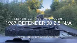 Land Rover Defender 90 25 NA Off Road [upl. by Etireugram]