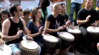 The Rhythm Studio African Djembe Drumming Group [upl. by Aicemat112]