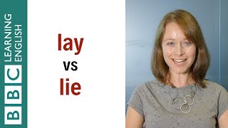 Lie vs Lay  English In A Minute [upl. by Osborne699]