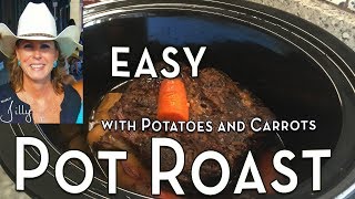 Pot Roast In The Electric Roaster Oven Recipe Episode 153 [upl. by Nnaeirual754]