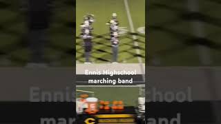 Ennis high school marching band military stride with pride [upl. by Petronia350]