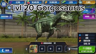 Lvl 20 Gorgosaurus  Jurassic World The Game  Ep 5 [upl. by Lanctot]